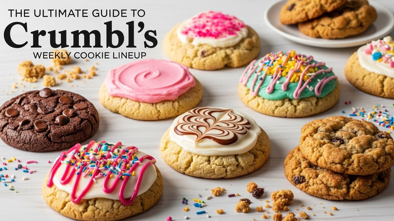 The Ultimate Guide to Crumbl’s Weekly Cookie Lineup