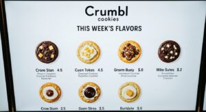 Crumbl Cookies Menu Prices