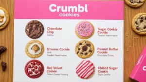 Menu Crumbl Cookies