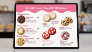 Crumbl Flavors Crumbl Cookies Menu Complete 2025 Guide