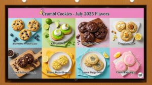 Crumbl Cookies Menu July 2025