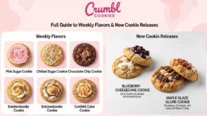 menu menu crumbl cookies full guide to weekly flavors and new cookie releases