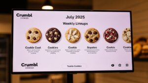 Crumbl Cookies Menu July