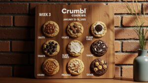 crumbl cookies menu january 2025 the complete flavor guide for every week
