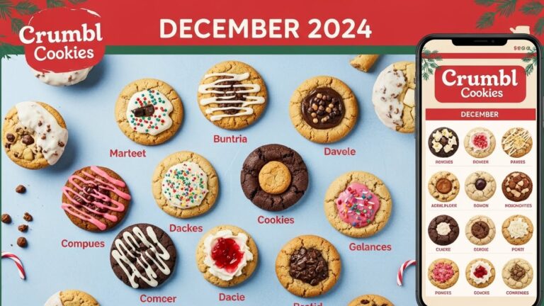 Crumbl Cookies Menu December 2024 Guide To Flavors Specials And Holiday Treats