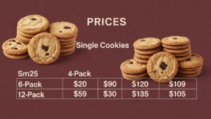 Crumbl Cookies Menu November 2025 Full Guide to Flavors, Prices, and Weekly Specials