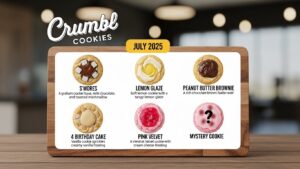 Crumbl Cookies Menu July 2025