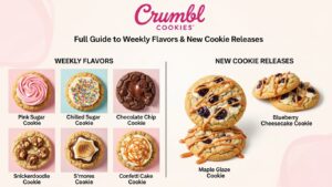 menu menu crumbl cookies full guide to weekly flavors and new cookie releases