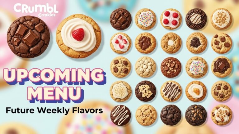 Crumbl Cookies Upcoming Menu What to Expect from Future Weekly Flavors