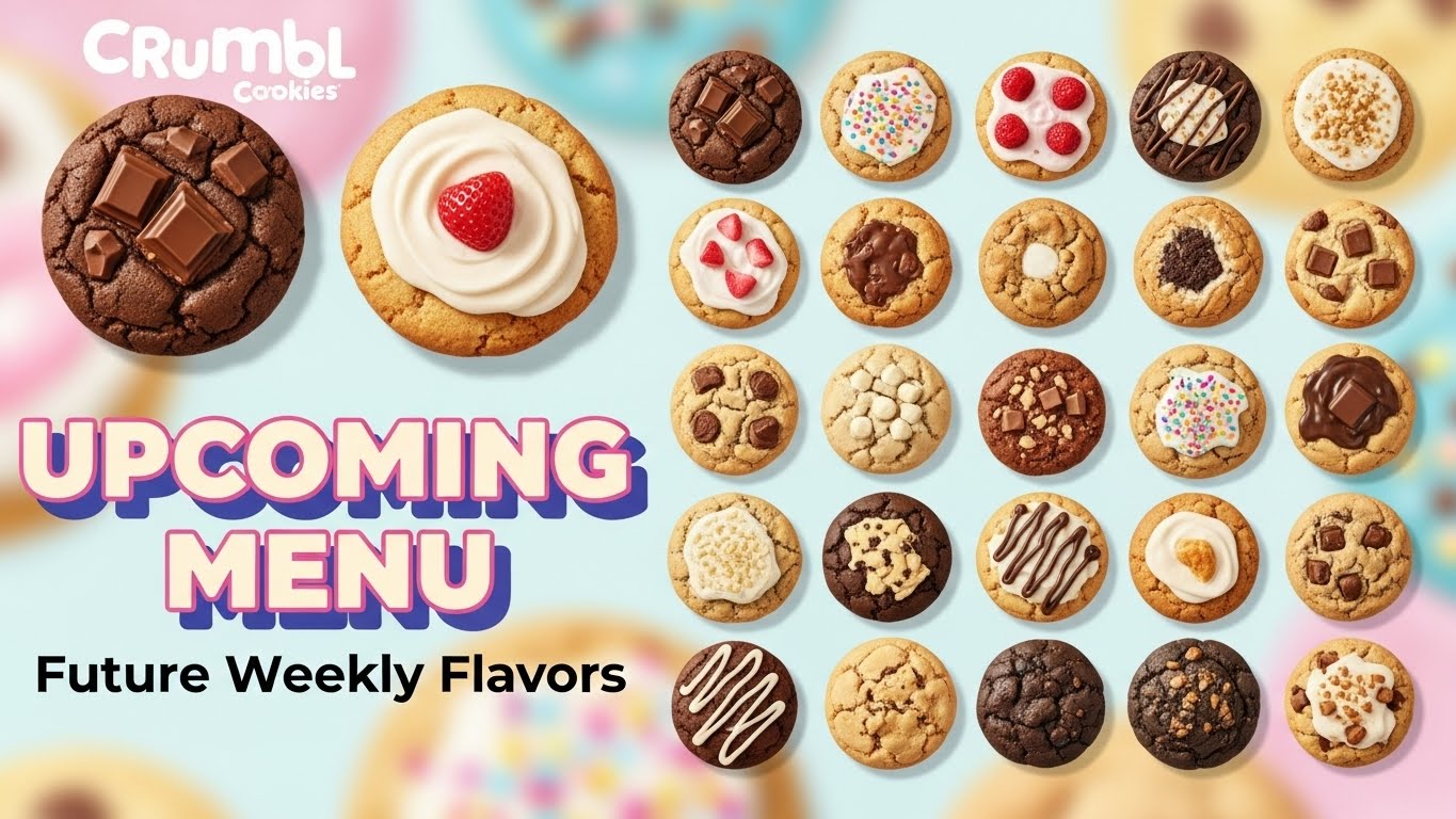 Crumbl Cookies Upcoming Menu What to Expect from Future Weekly Flavors