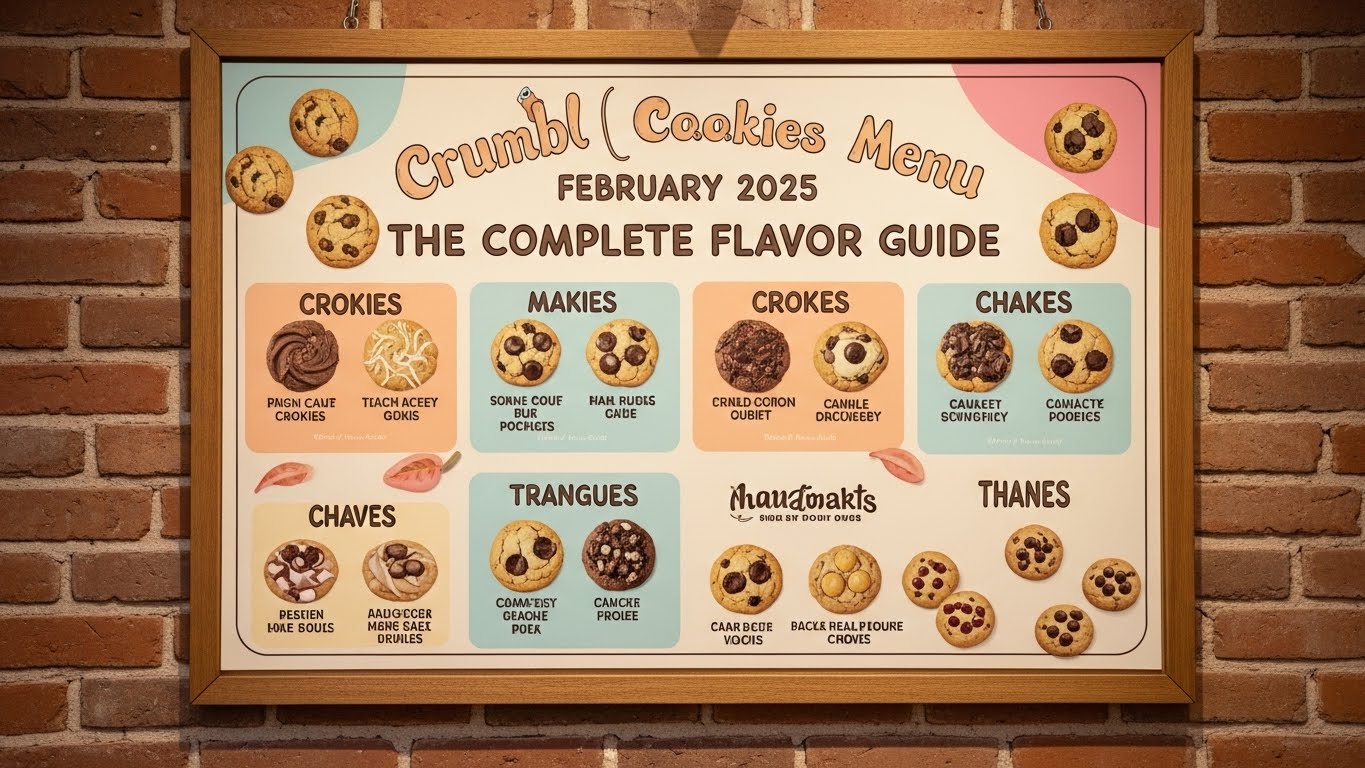 Crumbl Cookies Menu February 2025 The Complete Flavor Guides