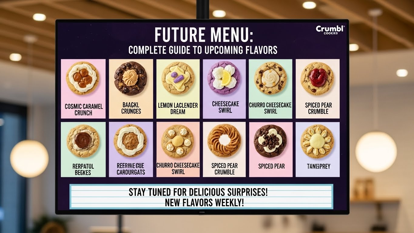 Crumbl Cookies Future Menu Complete Guide to Upcoming Flavors