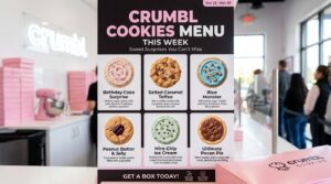 Crumbl Cookies Menu This Week Sweet Surprises You Can’t Miss