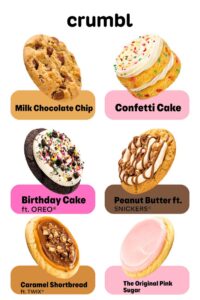 Crumbl Lineup