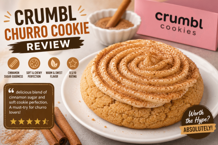 Crumbl Churro Cookie Review – Is It Really Worth the Hype?