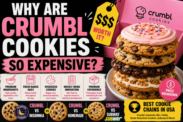 Why Are Crumbl Cookies So Expensive?