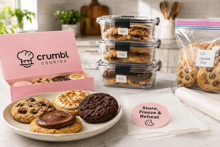 Crumbl Cookies Stay Fresh